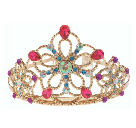 Be Jewelled Tiara Gold
