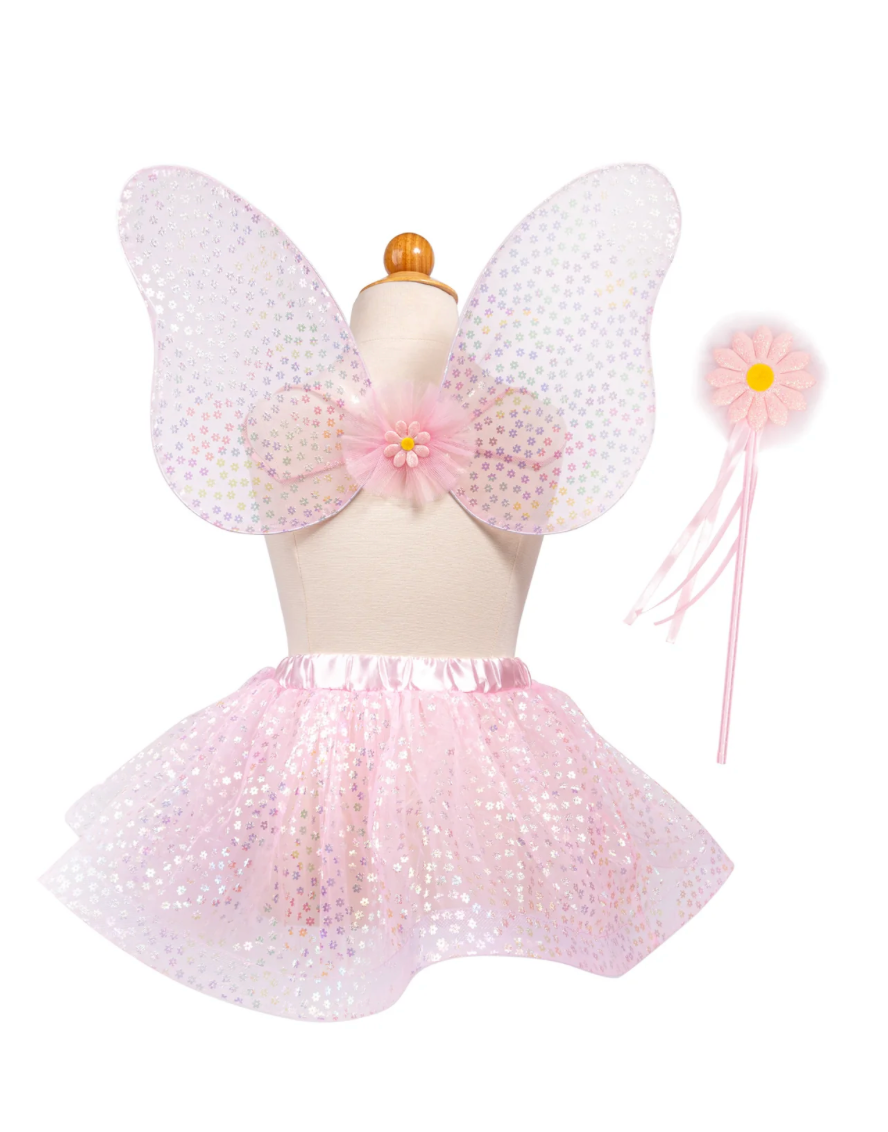 Crazy For Daisies Tutu Wand & Wing Set