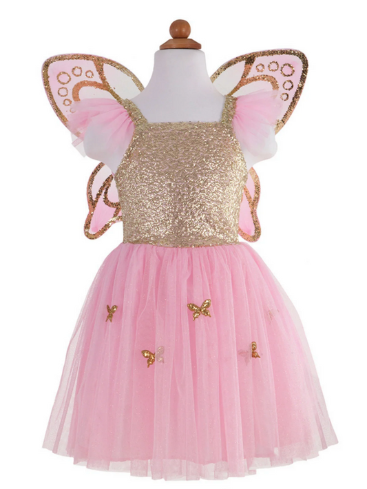 Sequin Butterfly Dress 5-7