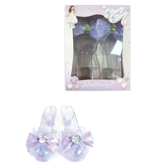 Dancing Diva Lilac Heels