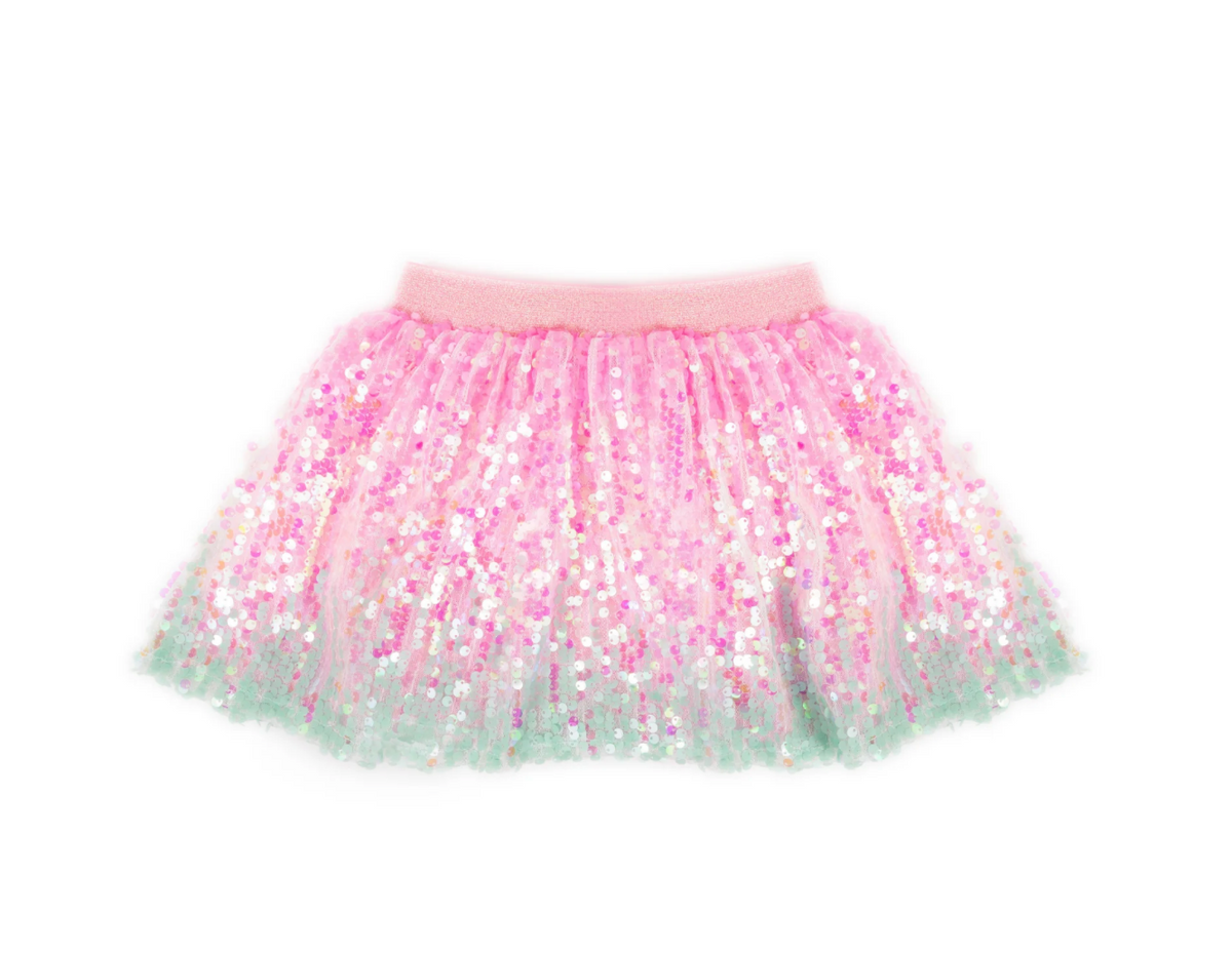 Sorbet Swirl Skater Skirt
