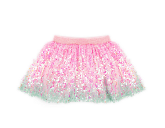 Sorbet Swirl Skater Skirt