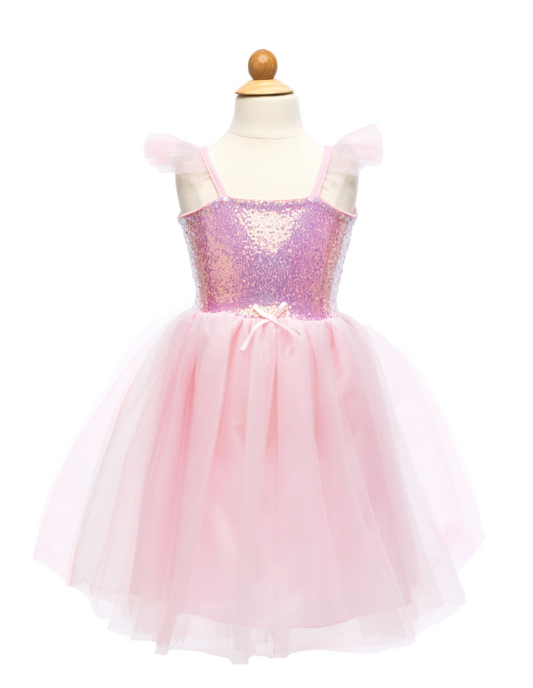 Pink Sequin Princess Dress