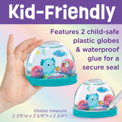 Make Your Own Water Globes – Axolotl Craft Kit Makes 2