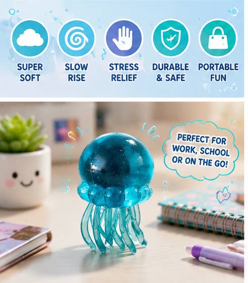 Jelly Fish Squishy Toy