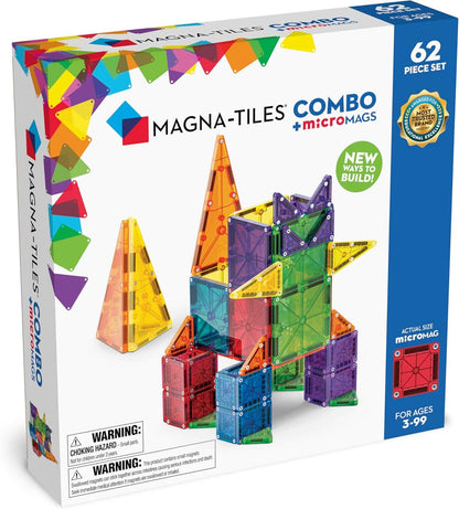 Magna-Tiles Combo 62-Piece Set