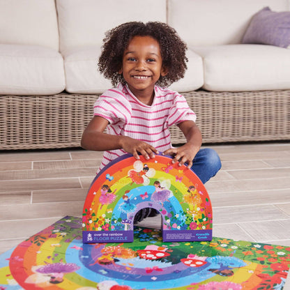 36-Piece Shaped Box Puzzle - Over the Rainbow