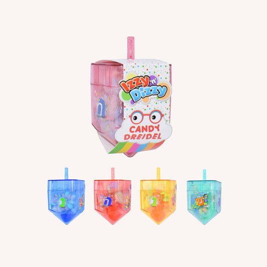 Candy Filled Dreidels - Assorted Colors
