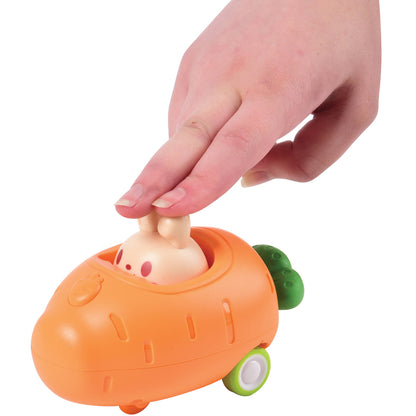 Press And Go Carrot Car 12-unit Display
