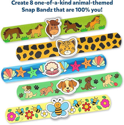 Skillmatics Craft Activity Snap Bandz Animal Friends