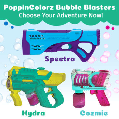 PoppinColorz Hydra: Water & Color Bubble Blaster