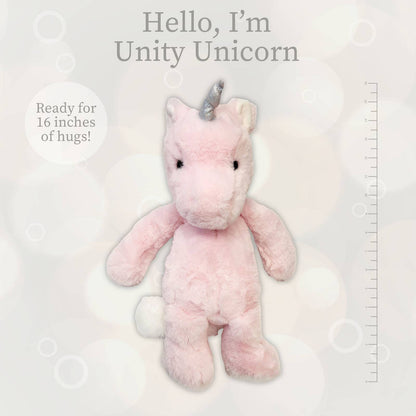 World's Softest Lushee 16 inch - Unity Rose Unicorn
