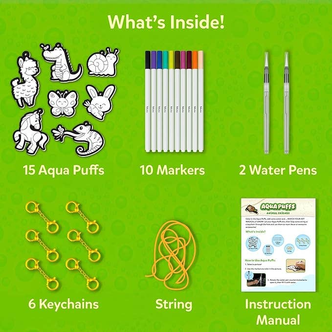 Aqua Puffs Animals