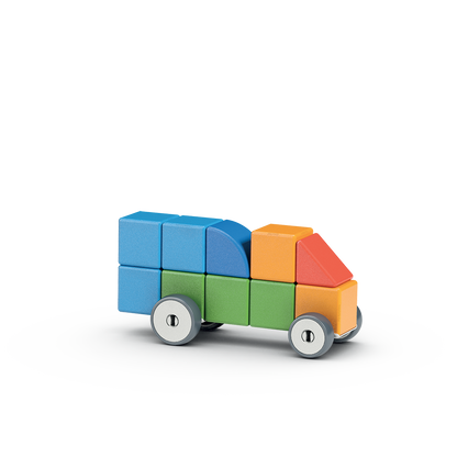 Geomag Magnetic Toys | Magicube Shapes Recycled 25 pcs