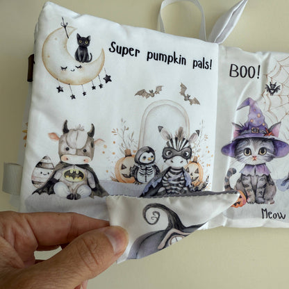 Halloween Paws - Cloth Crinkle Book