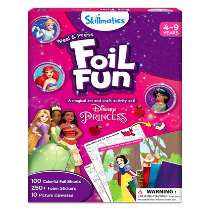 Skillmatics - Foil Fun - Disney Princesses Art for Kids