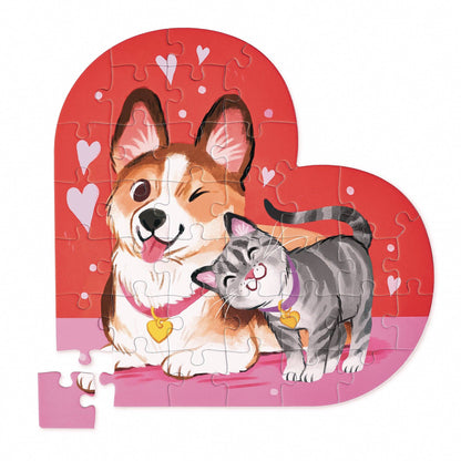 36-Piece Shaped Box Puzzle - Friends Furrever