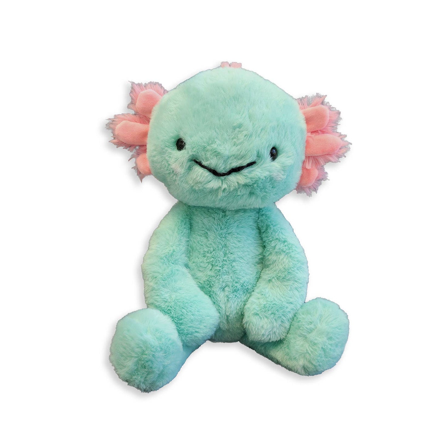 World's Softest Lushee 16 inch - Aqua Axolotl