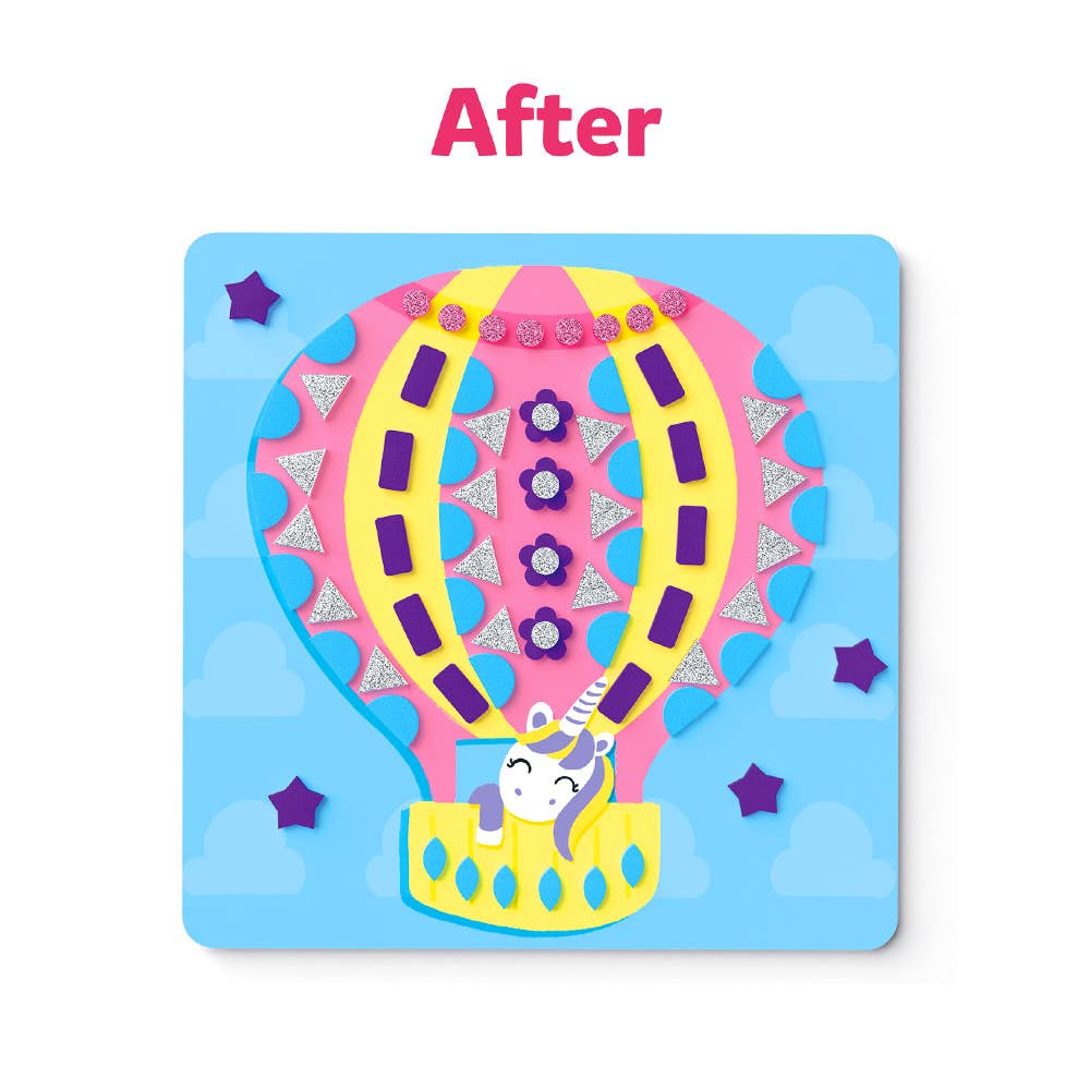 Skillmatics Fun with Foam: Unicorn & Princess Kids Craft