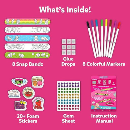 Skillmatics Craft Activity Snap Bandz Friendship Bands