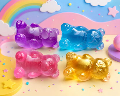 Soft Bear Squishy Toy – Sensory Stress Relief Fidget