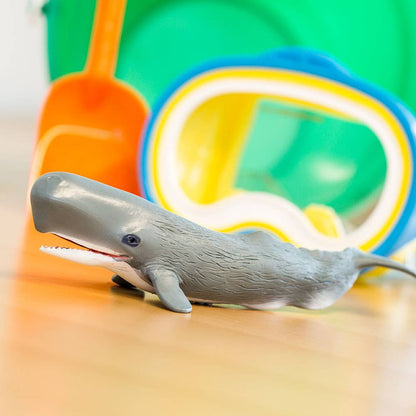 Sperm Whale Figurine Toy for Kids