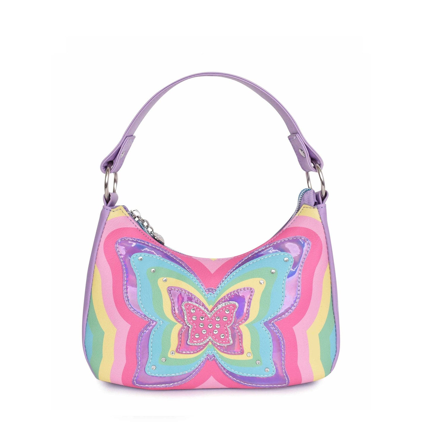 Rayed Butterfly Mini Crescent Bag