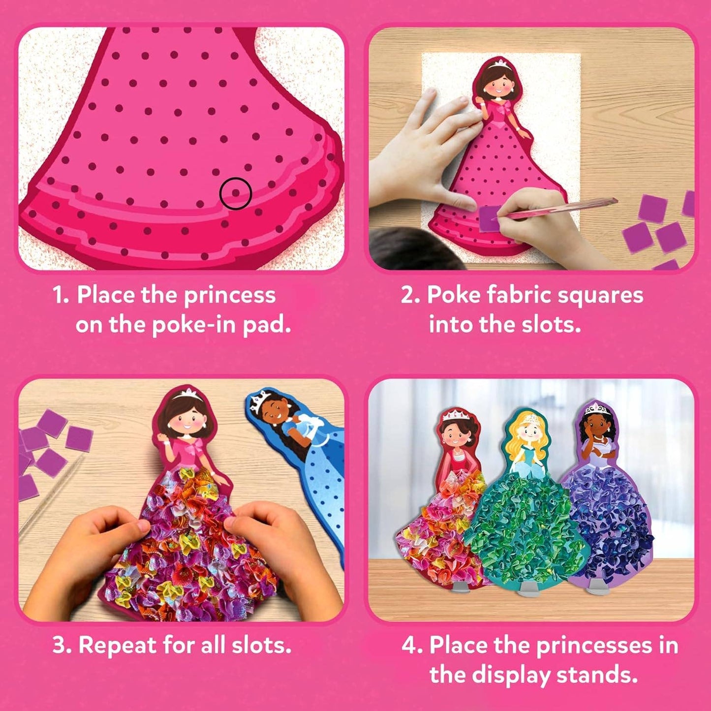 Skillmatics Poke in Art Magical Disney Princesses