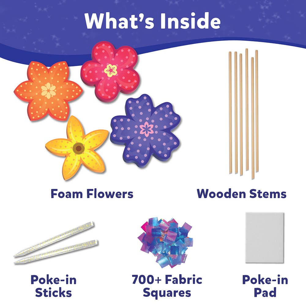 Skillmatics Poke-in Art: Flower Bouquet Mess Free Art
