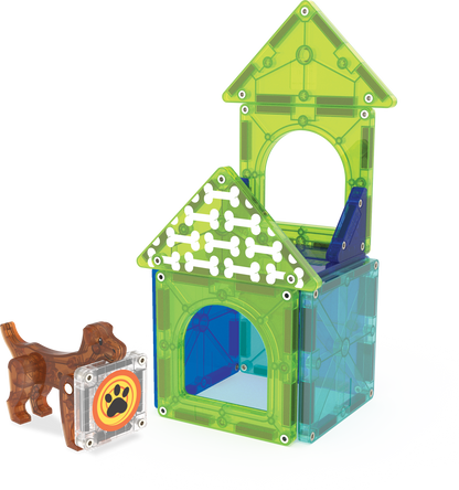 Magna-Tiles Dog House 13-Piece Set