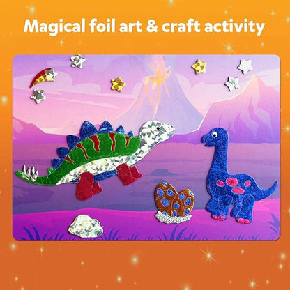 Skillmatics - Foil Fun - Dinosaurs No Mess Art for Kids