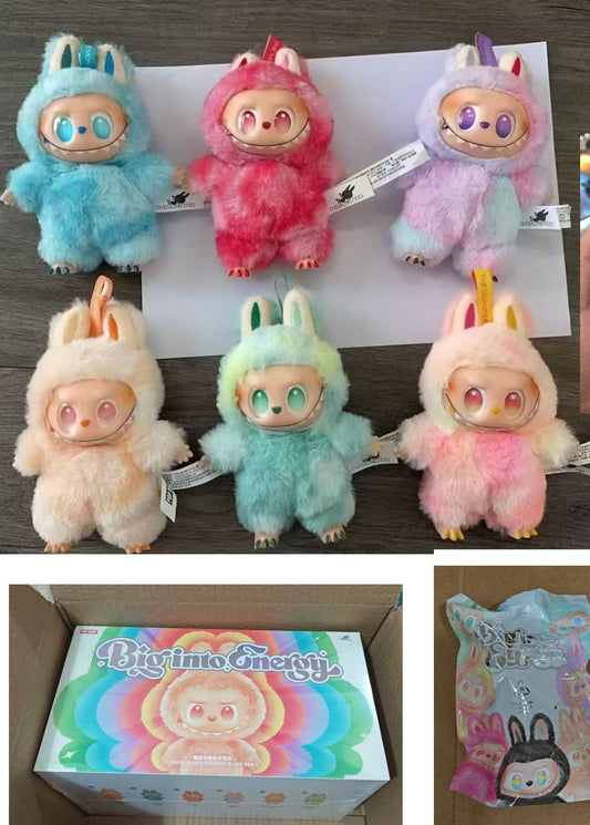 Labubu Style THE MONSTERS Big Into Energy Bag keychain: BOX