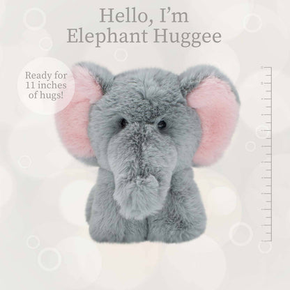 World's Softest 11 inch - Grey Baby Elephant