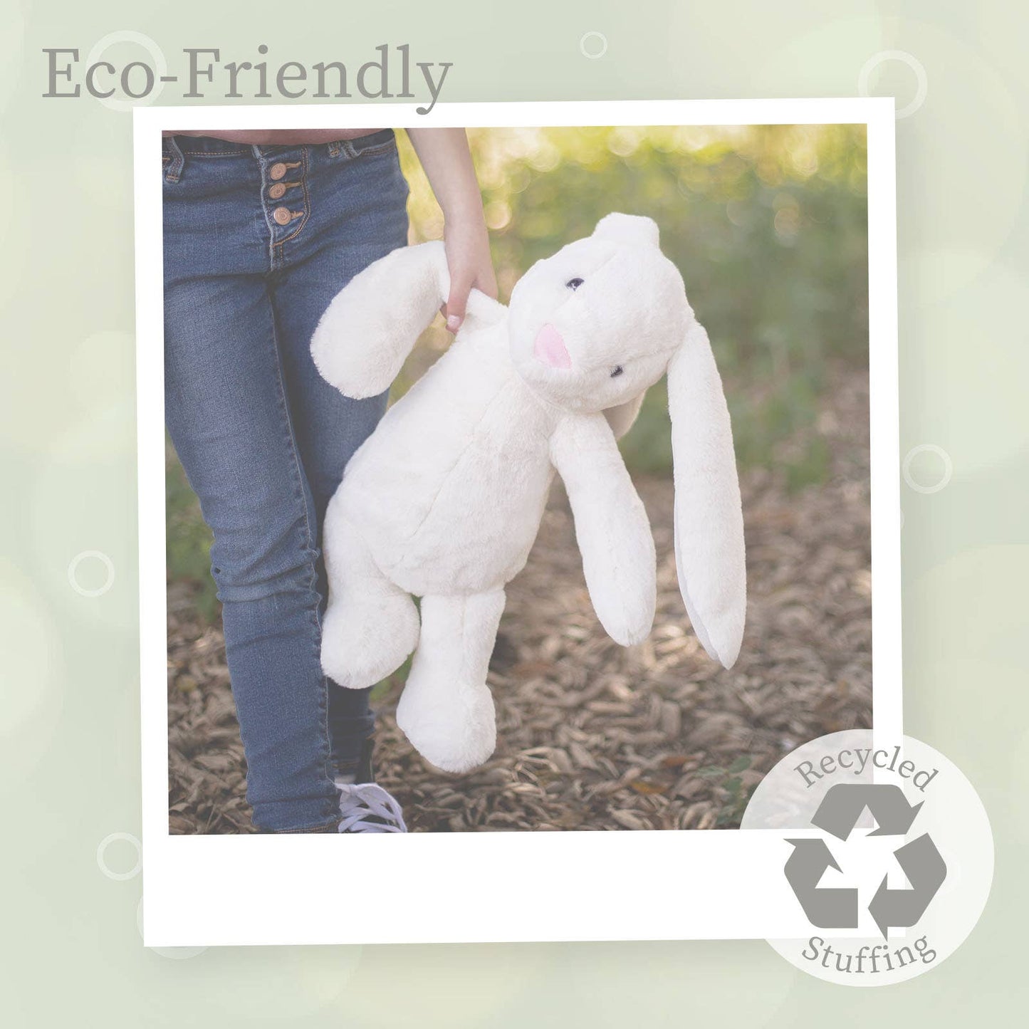 World Softest Plush Bunny Cream - 20 inch