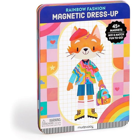 Magnetic Dress Up Rainbow Fashion