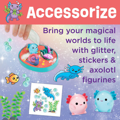 Make Your Own Water Globes – Axolotl Craft Kit Makes 2