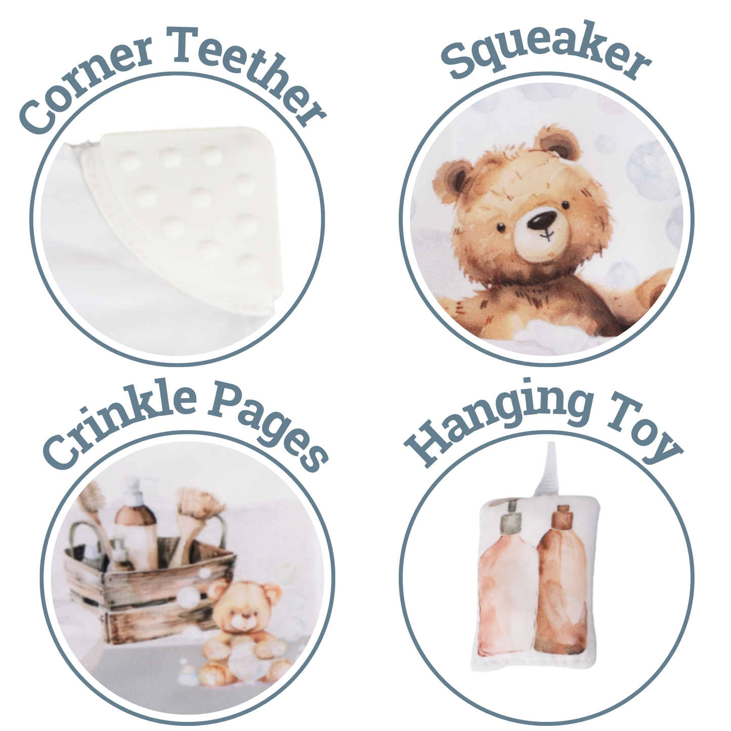 Bubble Bath – Crinkle Cloth Book