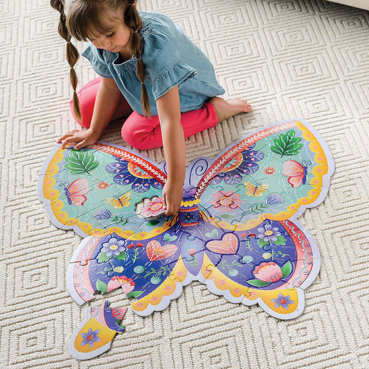 Floor Puzzle: Butterfly