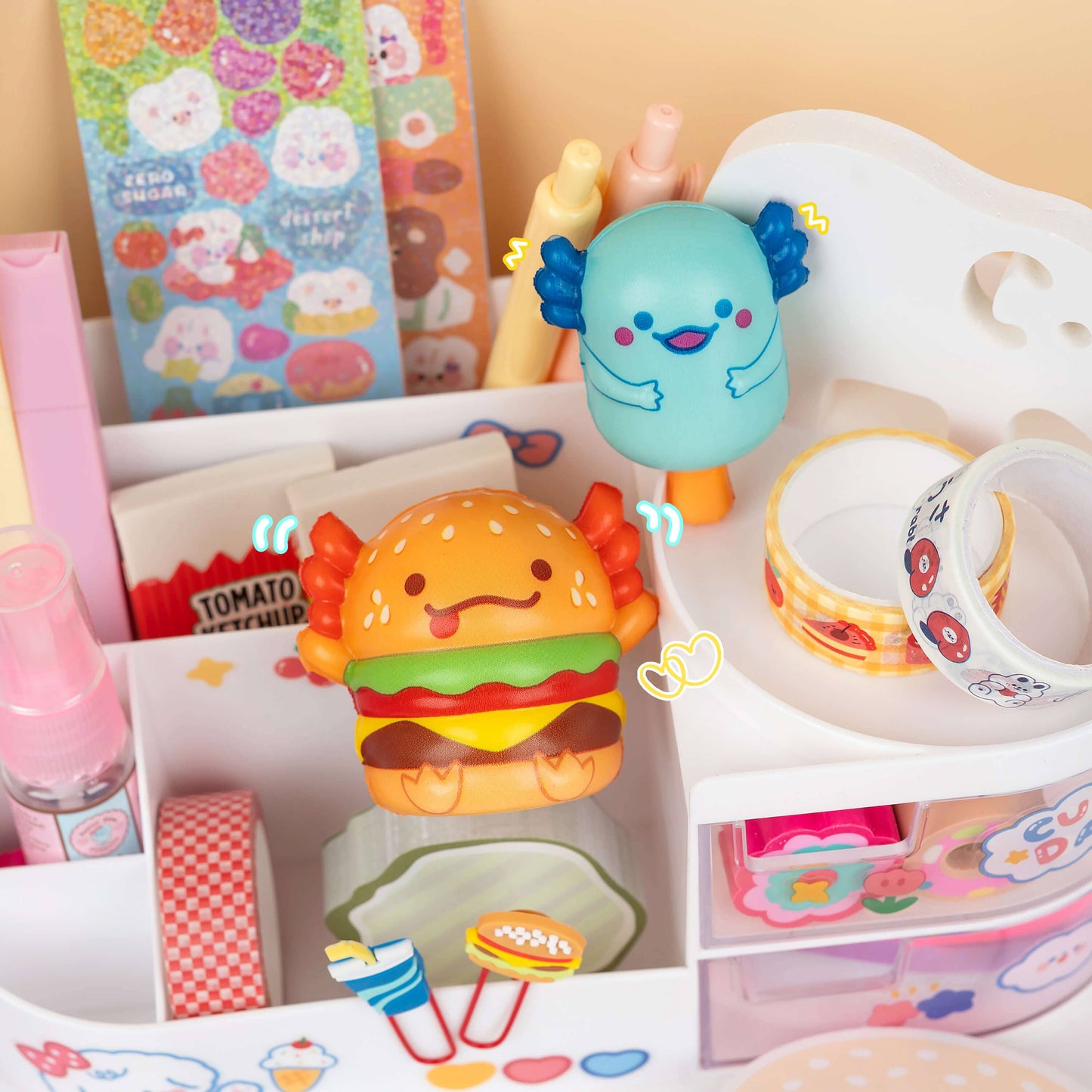 Snaxolotl Mini Squishy Toys PDQ (24pcs/case)