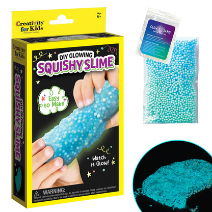 DIY Glowing Squishy Slime Mini Kit for Kids