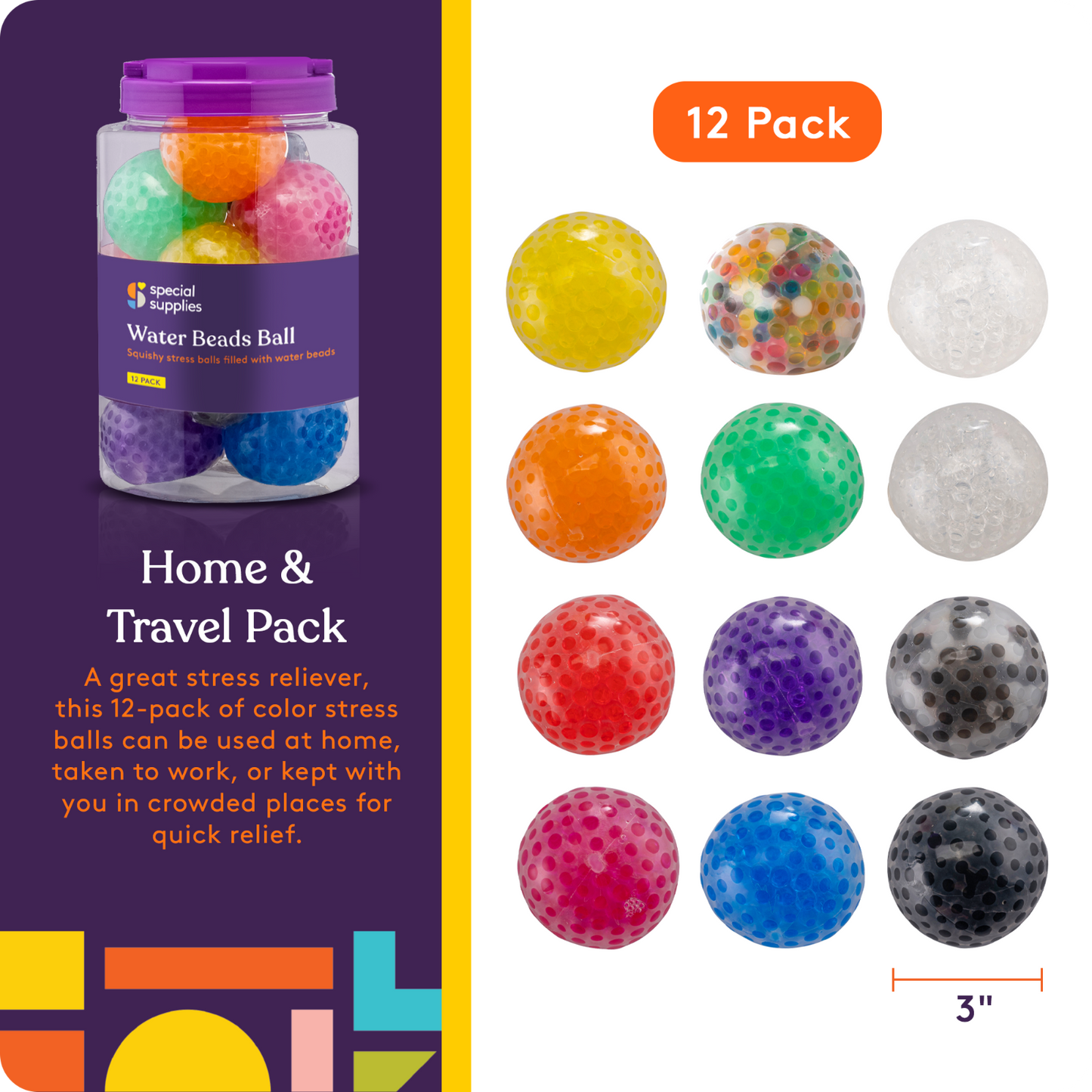 Water Beads Stress Ball