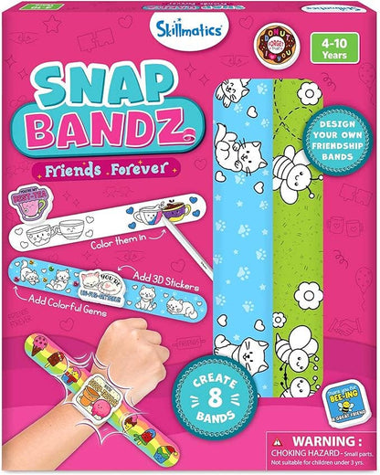 Skillmatics Craft Activity Snap Bandz Friendship Bands