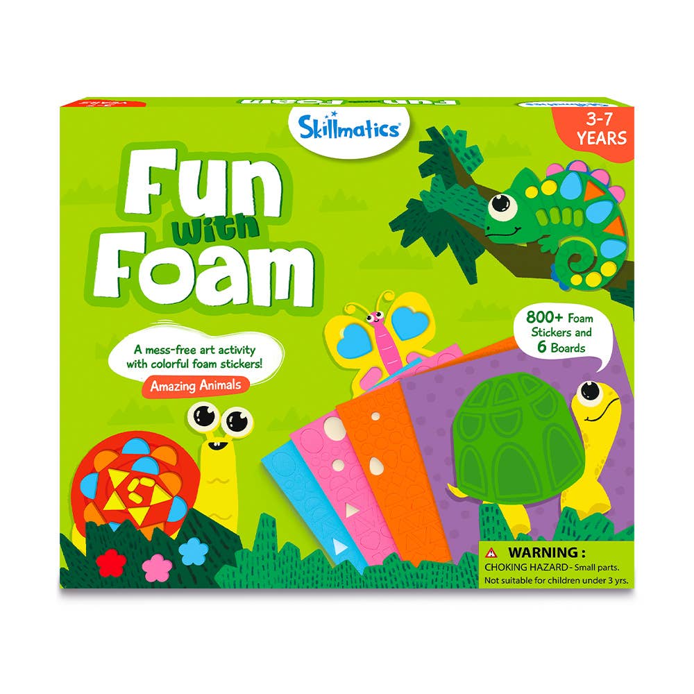 Skillmatics Fun with Foam Amazing Animals