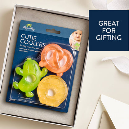 Cutie Coolers™ Water Filled Teethers (3-pack): Dino