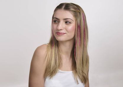 Glitter Shade Stix Temporary Hair Glitter: Pink