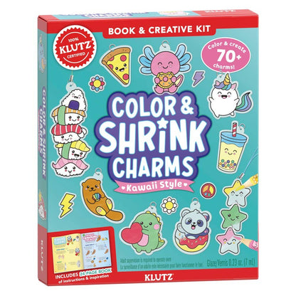 Color & Shrink Charms: Kawaii Style