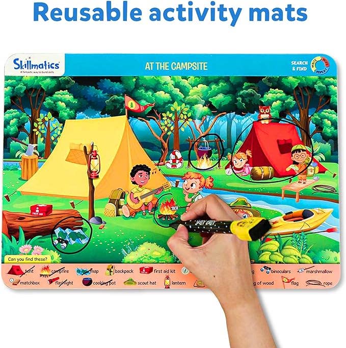 Skillmatics - Search & Find Wipe and Write Activity Mats