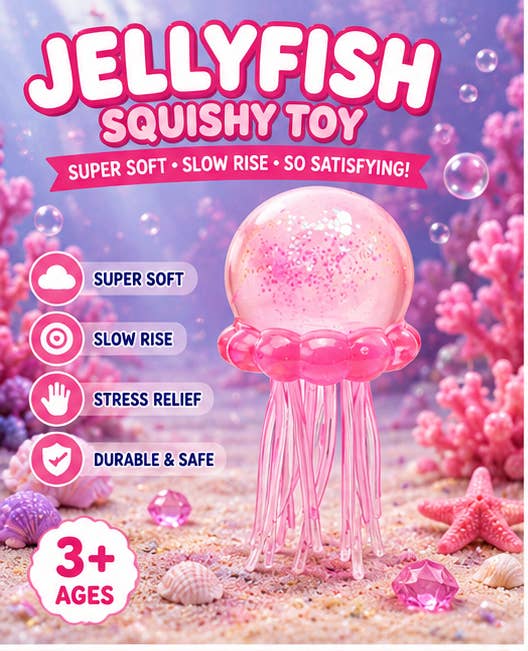 Jelly Fish Squishy Toy