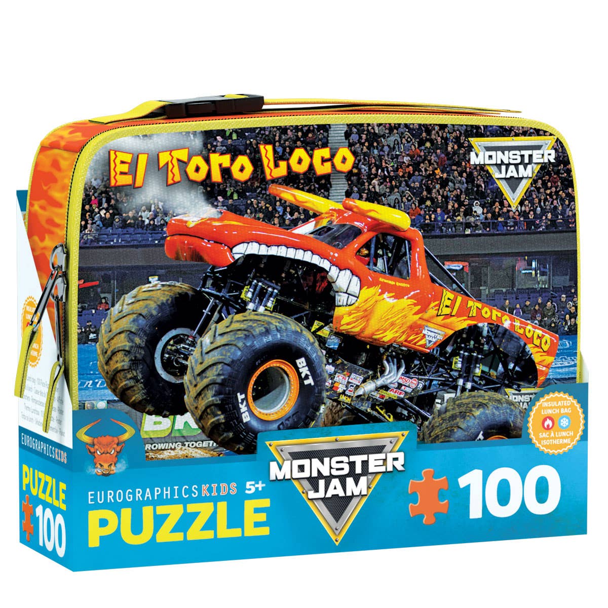 El Toro Loco Monster Jam Lunch Bag