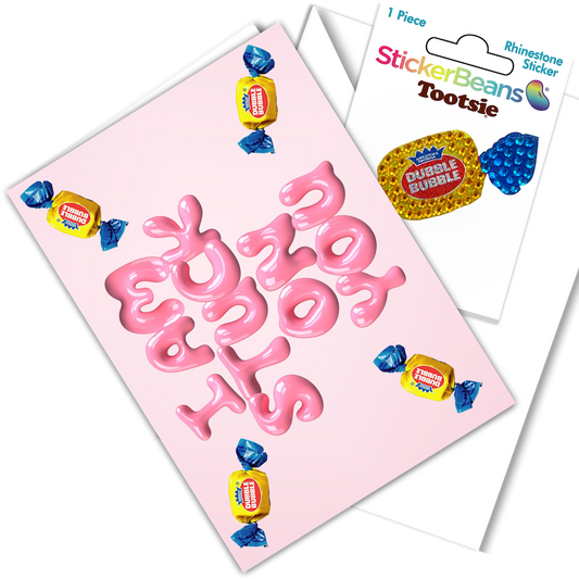 I'm Stuck On You Greeting Card